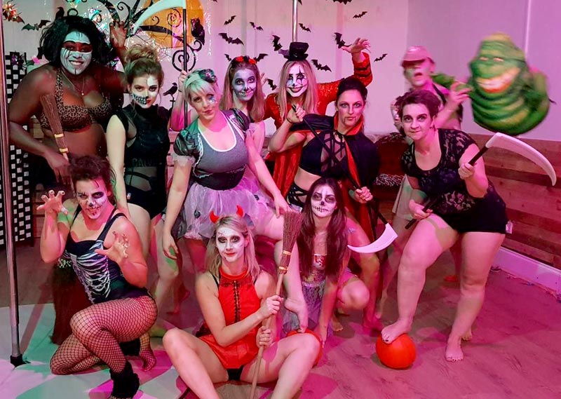 Pole Position Fitness - Pole Fitness Stroud - Halloween Party